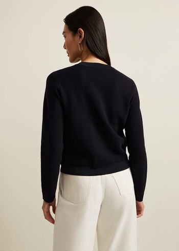 Phase Eight Libbyted Knitwear Navy USA | 8419072-YR